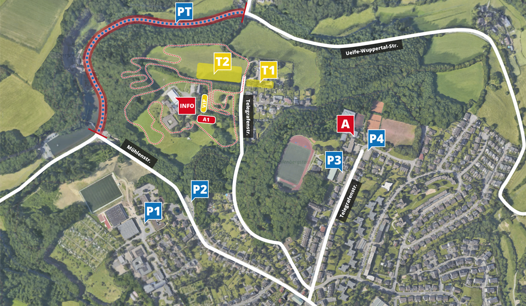 Lageplan Radcross Radevormwald